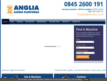 Tablet Screenshot of angliaaccess.co.uk